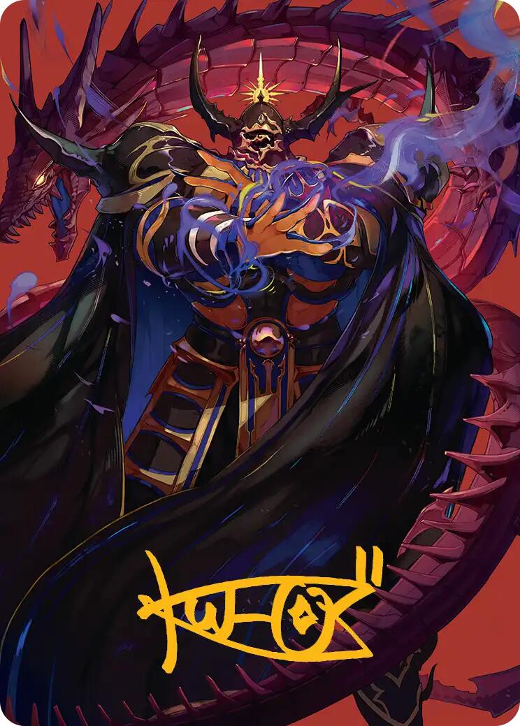 Golbez, Crystal Collector Art Card (Gold-Stamped Signature) [FINAL FANTASY Art Series] | I Want That Stuff Brandon
