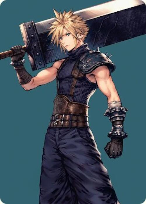 Cloud, Ex-SOLDIER Art Card [FINAL FANTASY Art Series] | I Want That Stuff Brandon