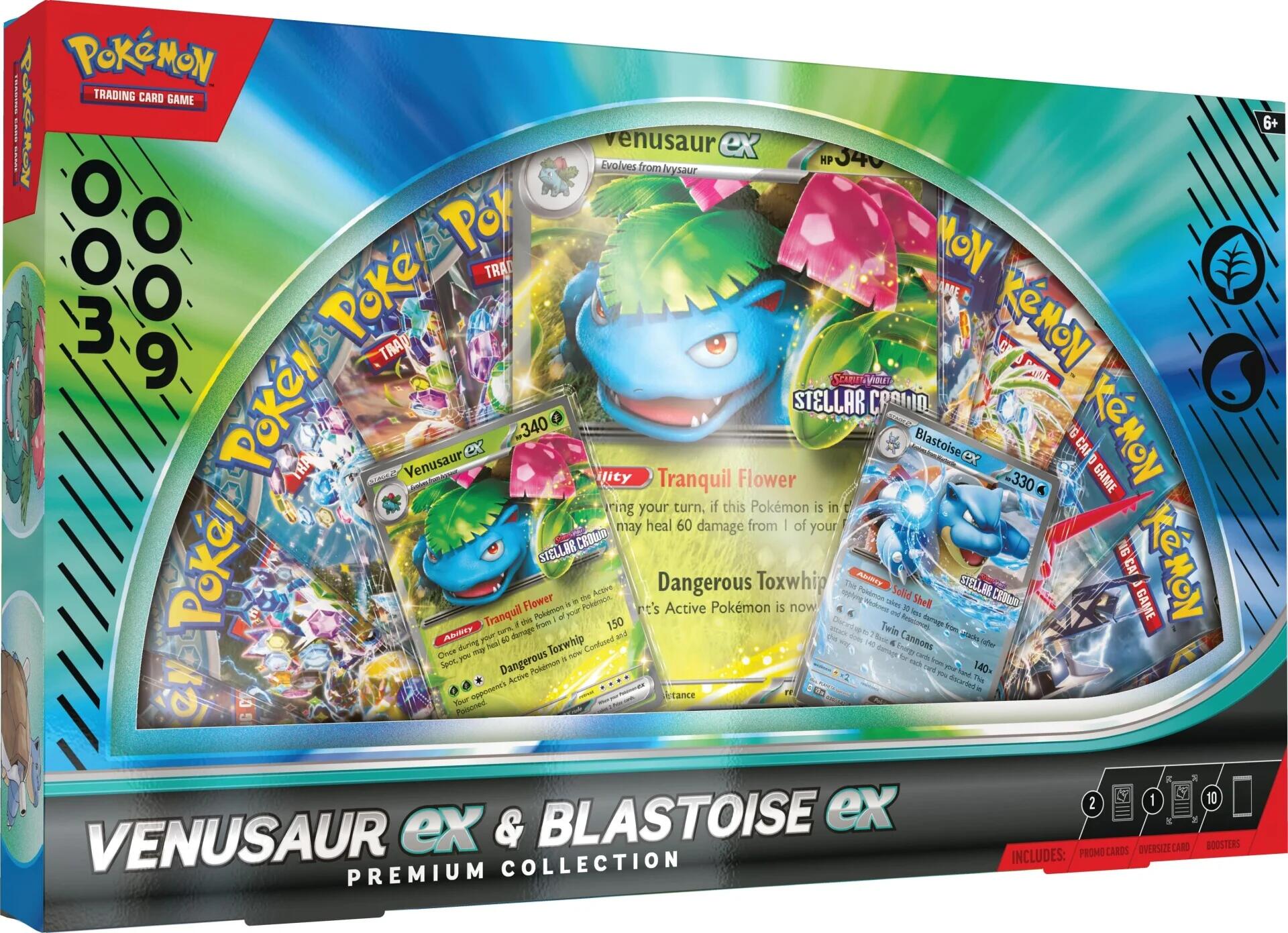 Venusaur ex & Blastoise ex Premium Collection | I Want That Stuff Brandon