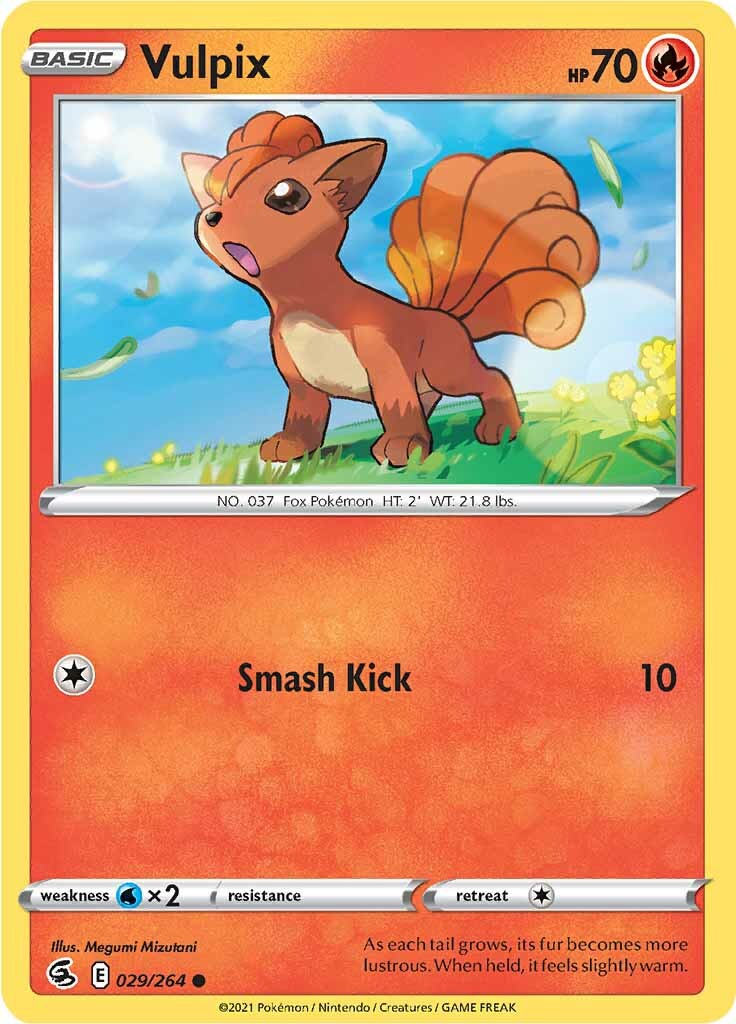 Vulpix (029/264) [Sword & Shield: Fusion Strike] | I Want That Stuff Brandon