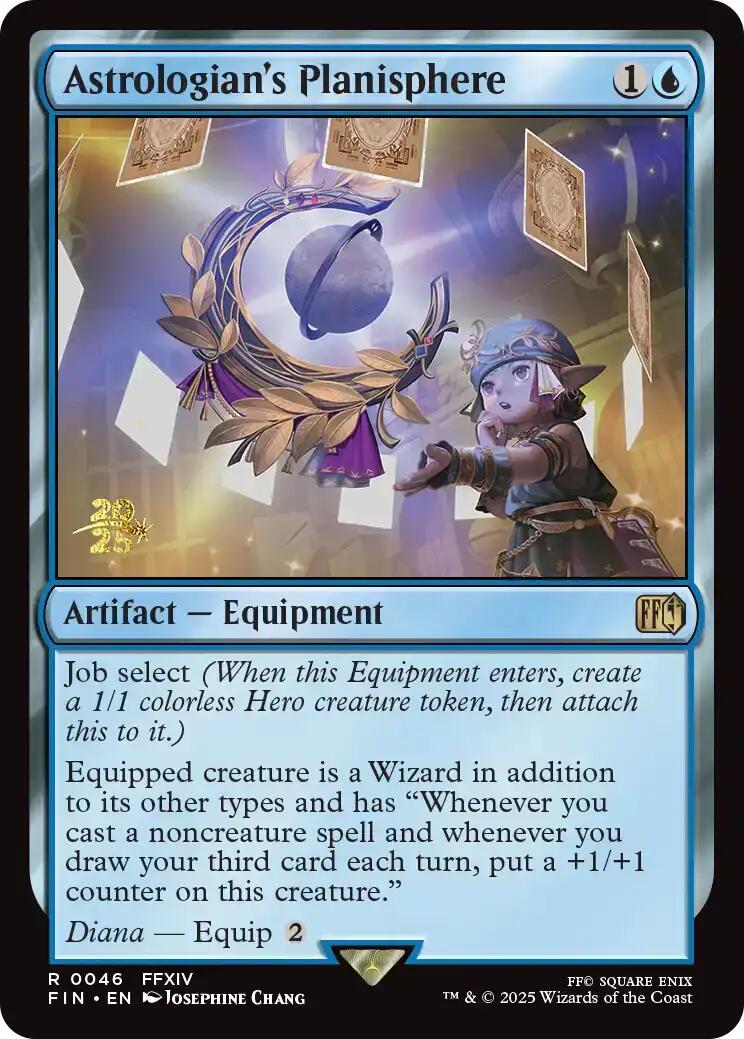 Astrologian's Planisphere [FINAL FANTASY Prerelease Promo] | I Want That Stuff Brandon