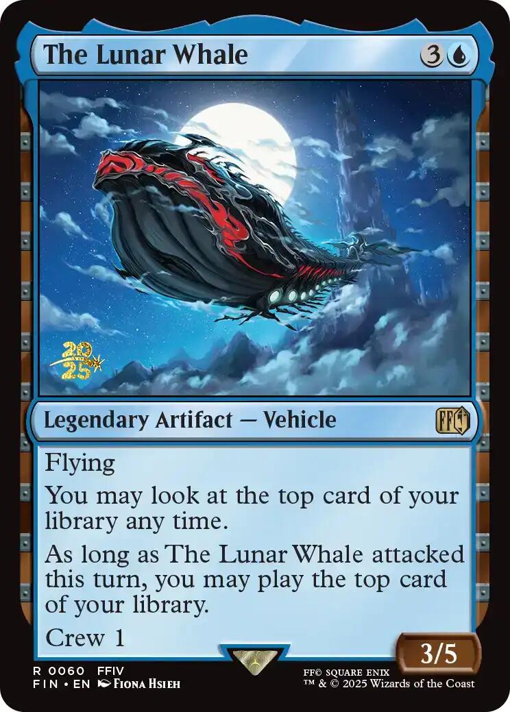 The Lunar Whale [FINAL FANTASY Prerelease Promo] | I Want That Stuff Brandon