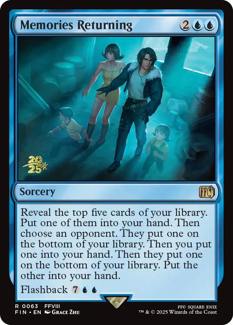 Memories Returning [FINAL FANTASY Prerelease Promo] | I Want That Stuff Brandon