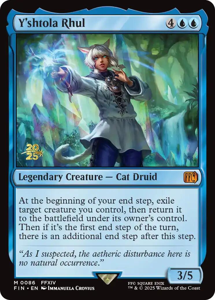 Y'shtola Rhul [FINAL FANTASY Prerelease Promo] | I Want That Stuff Brandon