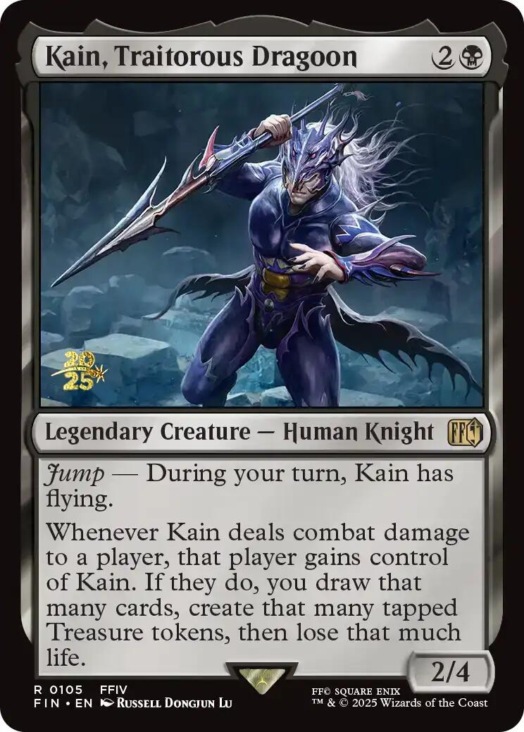 Kain, Traitorous Dragoon [FINAL FANTASY Prerelease Promo] | I Want That Stuff Brandon