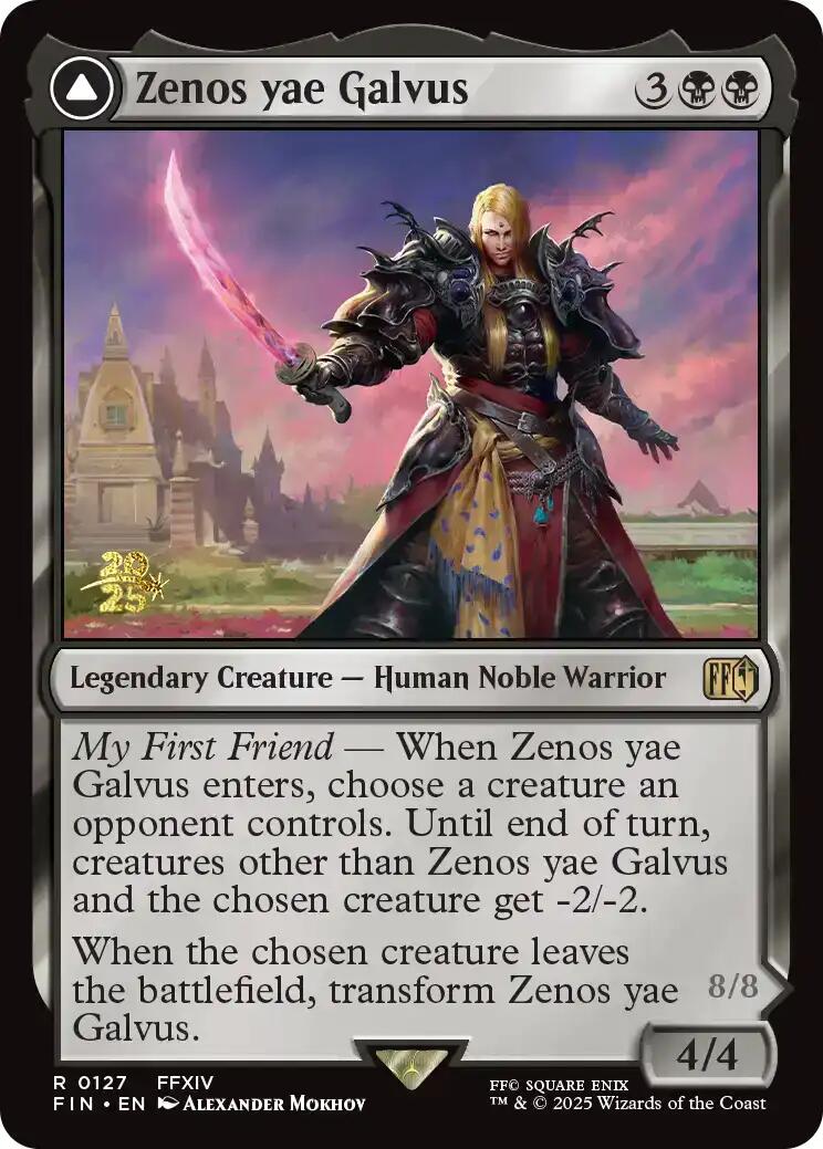 Zenos yae Galvus // Shinryu, Transcendent Rival [FINAL FANTASY Prerelease Promo] | I Want That Stuff Brandon