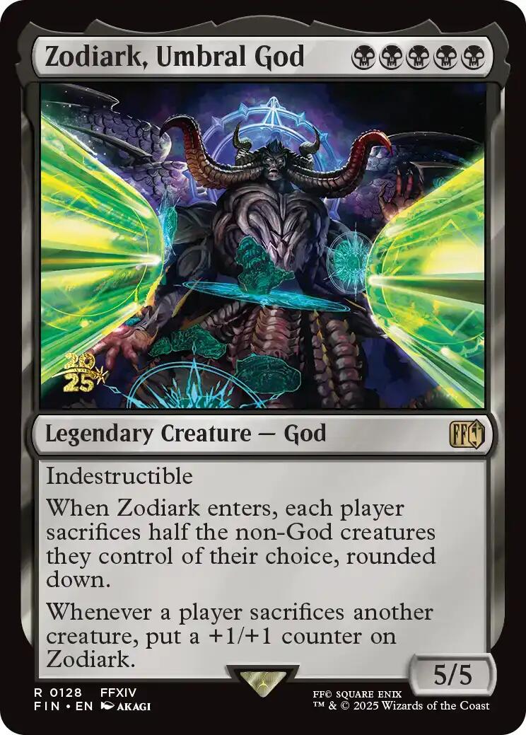 Zodiark, Umbral God [FINAL FANTASY Prerelease Promo] | I Want That Stuff Brandon