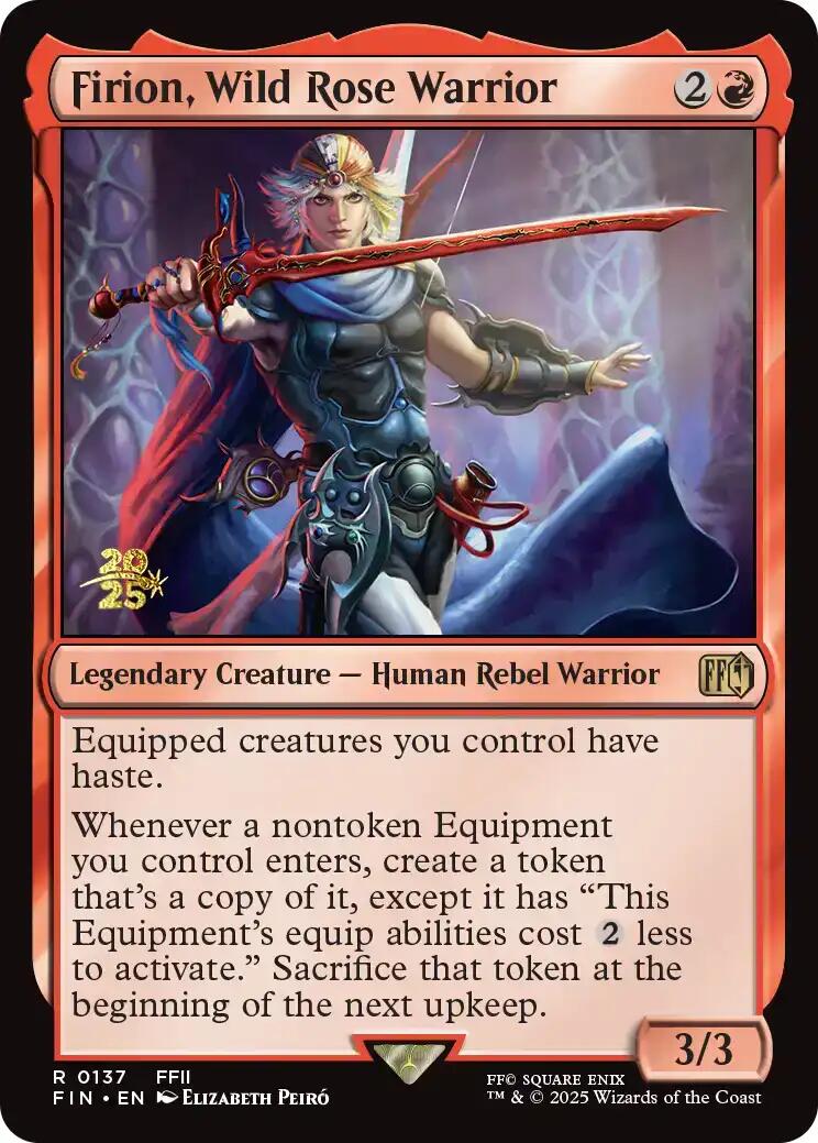 Firion, Wild Rose Warrior [FINAL FANTASY Prerelease Promo] | I Want That Stuff Brandon