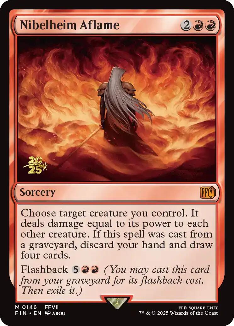 Nibelheim Aflame [FINAL FANTASY Prerelease Promo] | I Want That Stuff Brandon