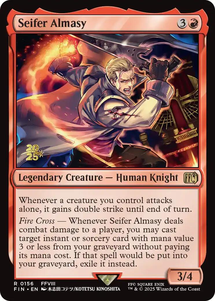Seifer Almasy [FINAL FANTASY Prerelease Promo] | I Want That Stuff Brandon