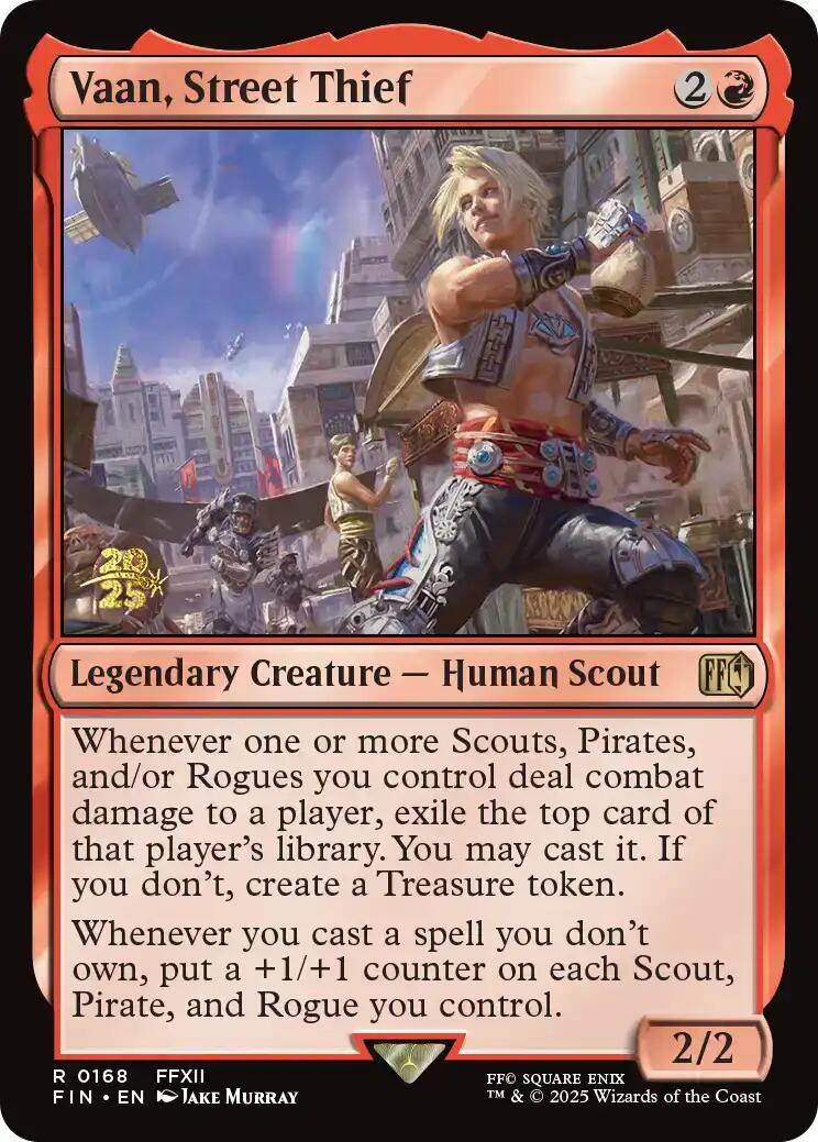 Vaan, Street Thief [FINAL FANTASY Prerelease Promo] | I Want That Stuff Brandon