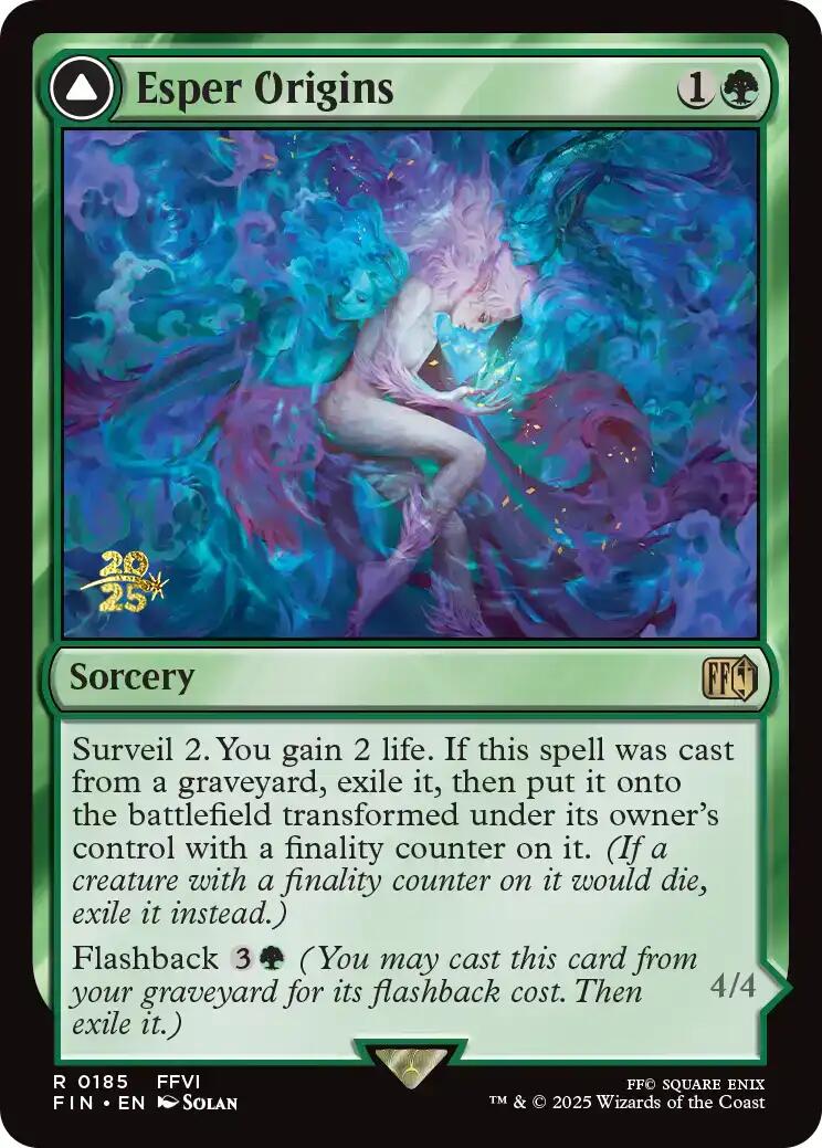 Esper Origins // Summon: Esper Maduin [FINAL FANTASY Prerelease Promo] | I Want That Stuff Brandon