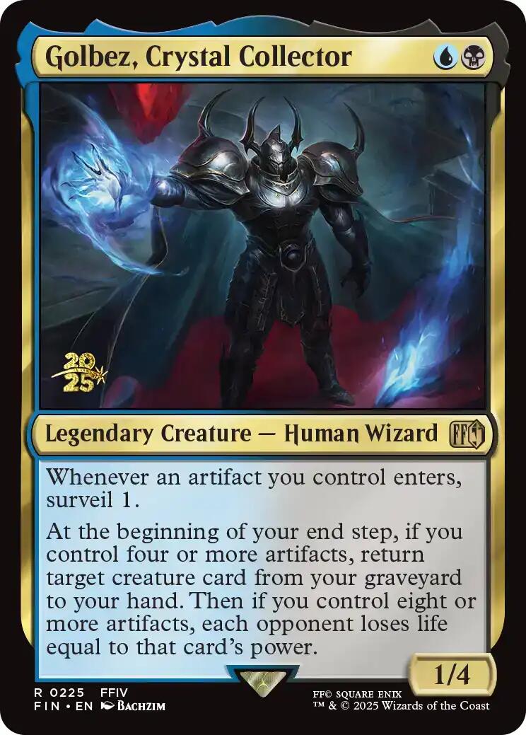 Golbez, Crystal Collector [FINAL FANTASY Prerelease Promo] | I Want That Stuff Brandon