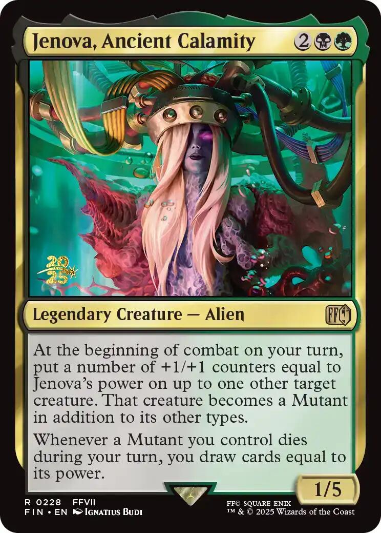 Jenova, Ancient Calamity [FINAL FANTASY Prerelease Promo] | I Want That Stuff Brandon
