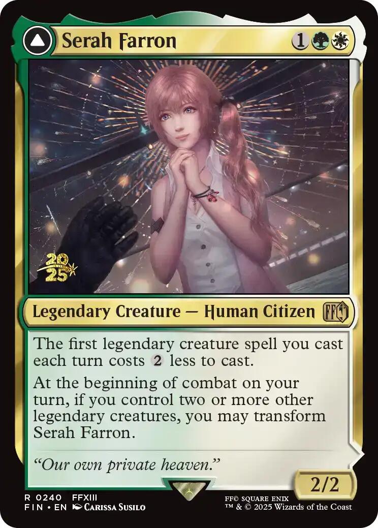 Serah Farron [FINAL FANTASY Prerelease Promo] | I Want That Stuff Brandon