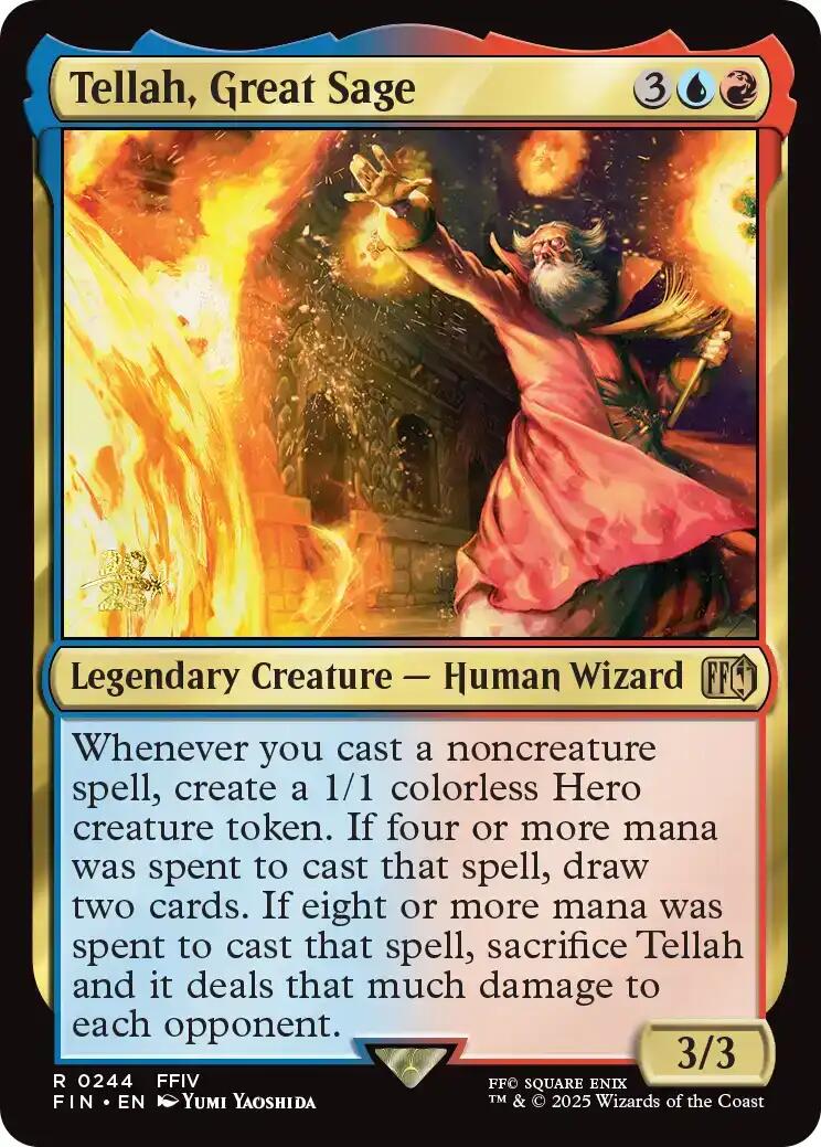 Tellah, Great Sage [FINAL FANTASY Prerelease Promo] | I Want That Stuff Brandon