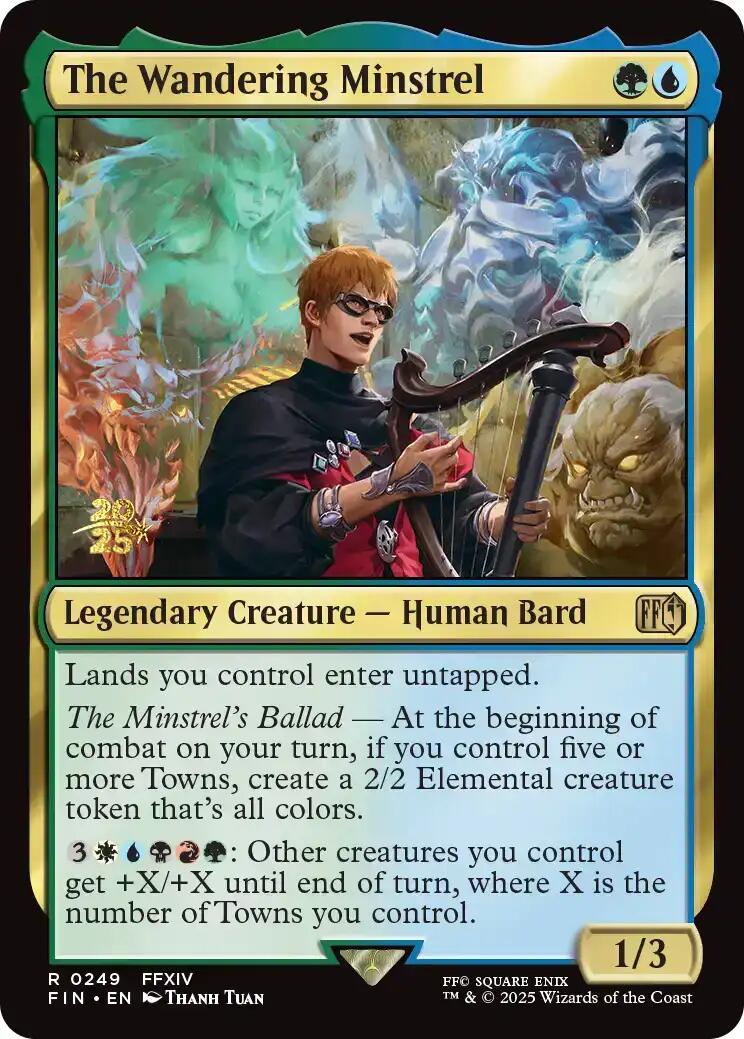 The Wandering Minstrel [FINAL FANTASY Prerelease Promo] | I Want That Stuff Brandon