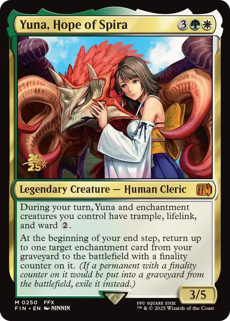 Yuna, Hope of Spira [FINAL FANTASY Prerelease Promo] | I Want That Stuff Brandon