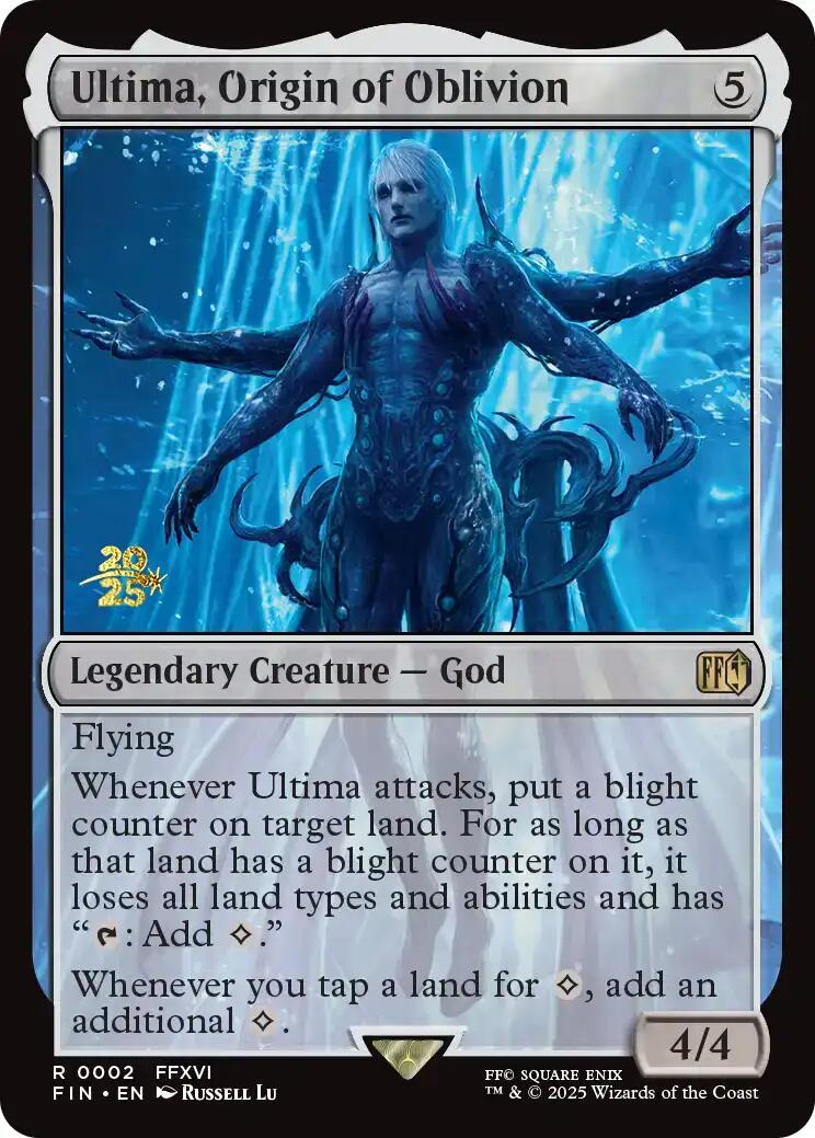 Ultima, Origin of Oblivion [FINAL FANTASY Prerelease Promo] | I Want That Stuff Brandon