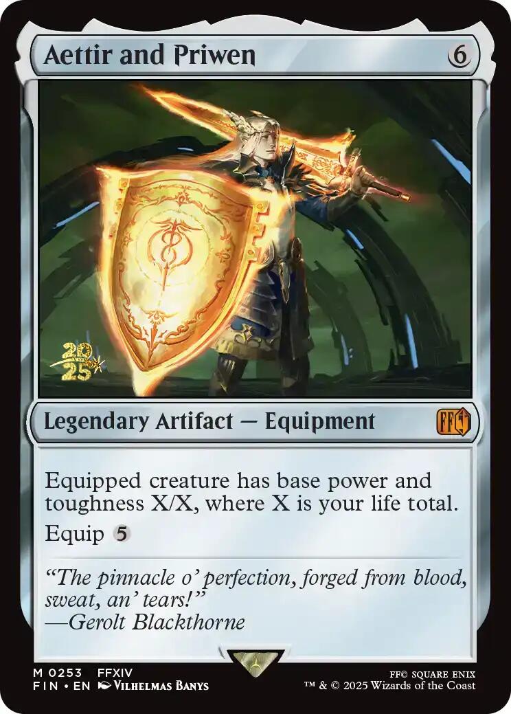 Aettir and Priwen [FINAL FANTASY Prerelease Promo] | I Want That Stuff Brandon