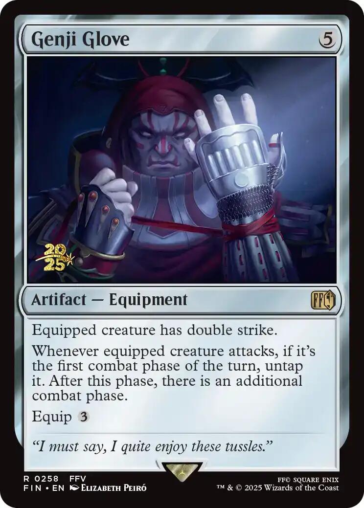Genji Glove [FINAL FANTASY Prerelease Promo] | I Want That Stuff Brandon