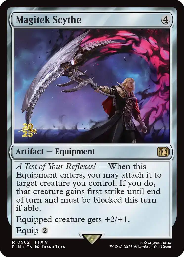 Magitek Scythe [FINAL FANTASY Prerelease Promo] | I Want That Stuff Brandon