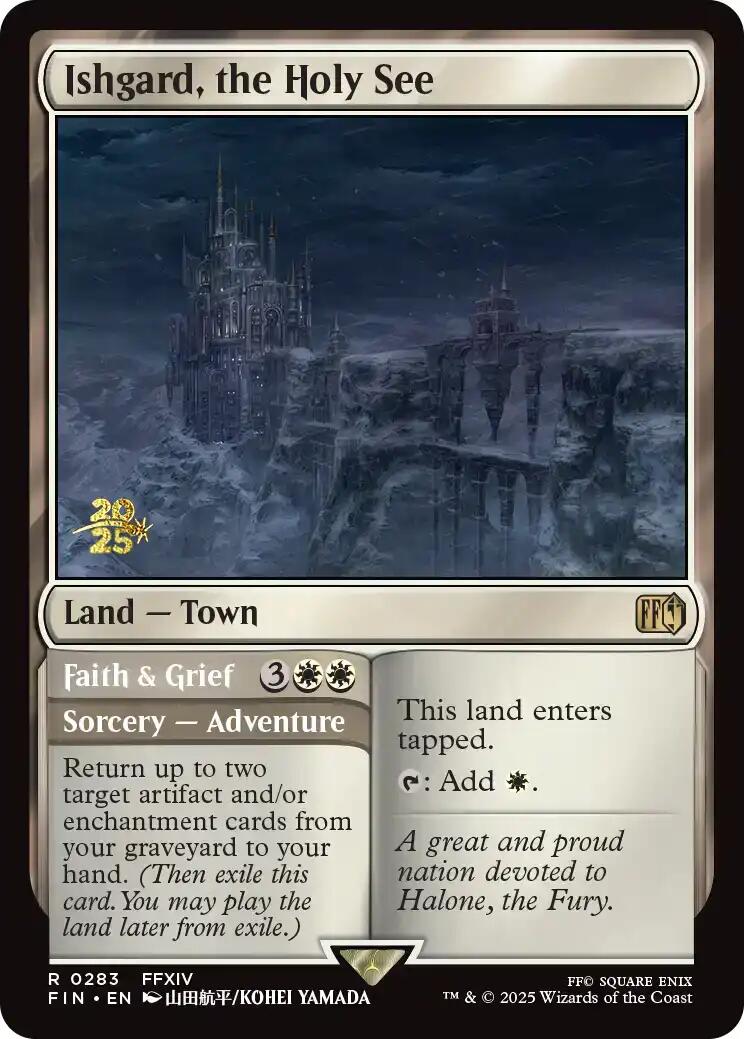 Ishgard, the Holy See [FINAL FANTASY Prerelease Promo] | I Want That Stuff Brandon