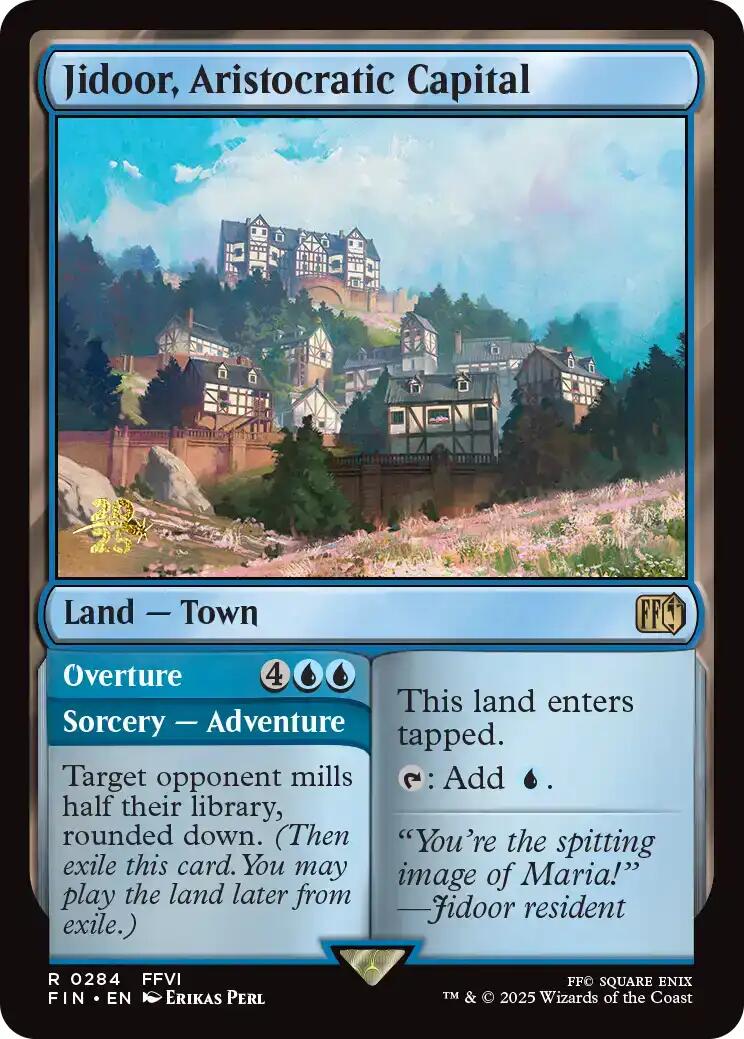 Jidoor, Aristocratic Capital [FINAL FANTASY Prerelease Promo] | I Want That Stuff Brandon