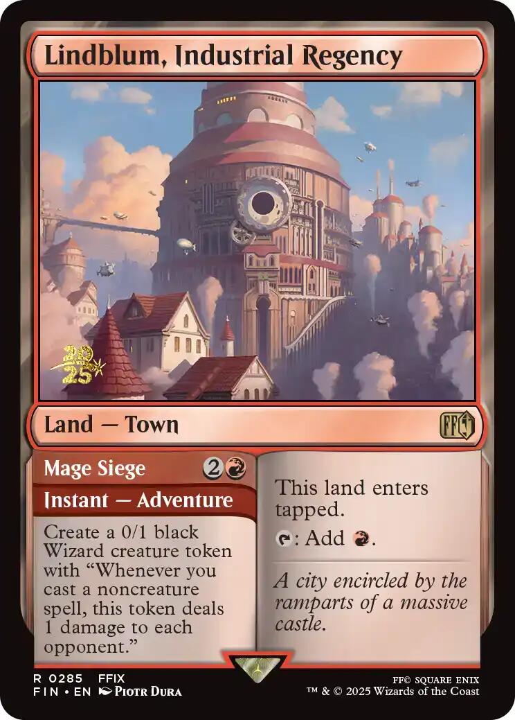 Lindblum, Industrial Regency [FINAL FANTASY Prerelease Promo] | I Want That Stuff Brandon