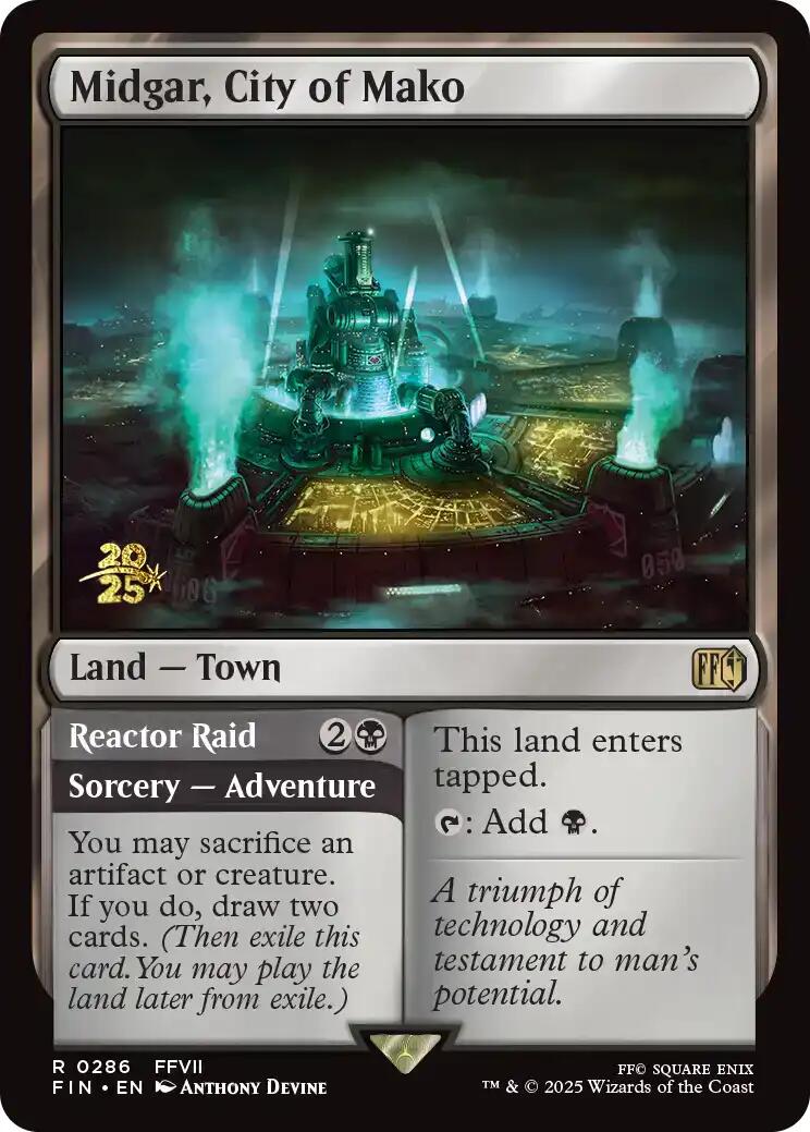 Midgar, City of Mako [FINAL FANTASY Prerelease Promo] | I Want That Stuff Brandon