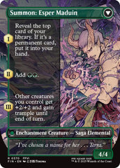 Esper Origins // Summon: Esper Maduin (Borderless) [FINAL FANTASY] | I Want That Stuff Brandon