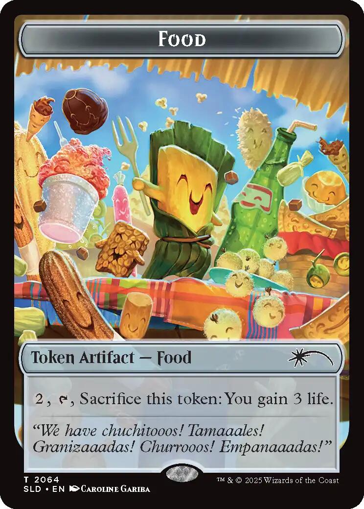 Food Token (2064) [Secret Lair Drop Series] | I Want That Stuff Brandon