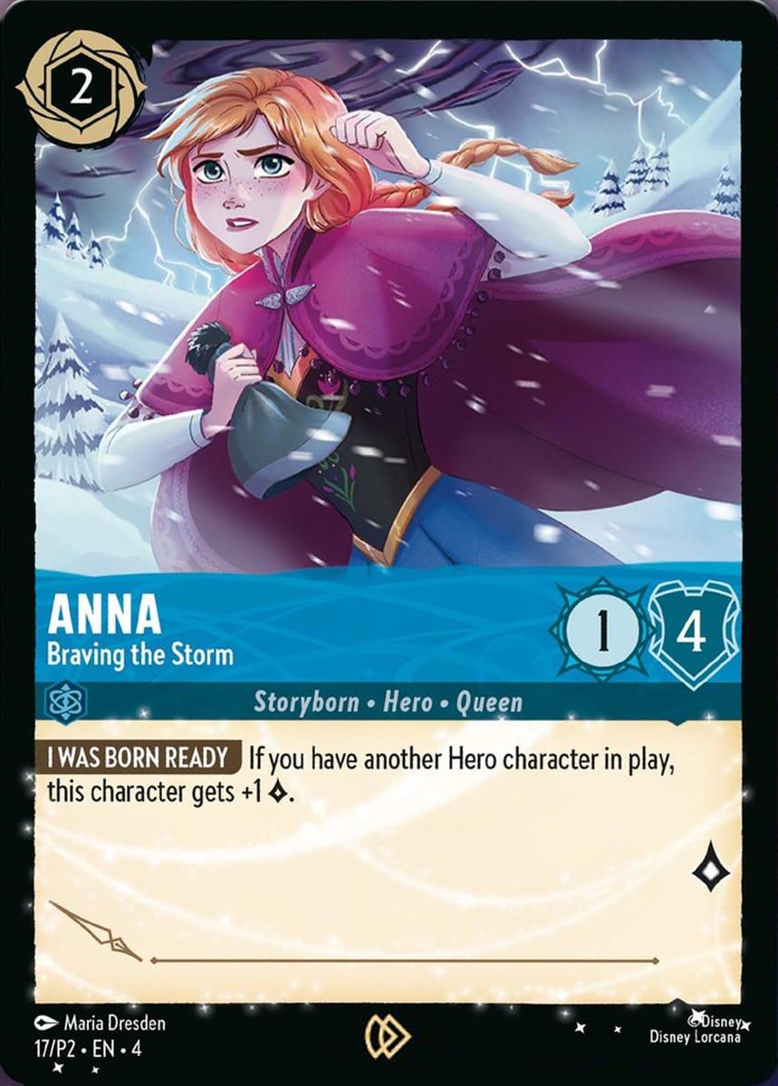 Anna - Braving the Storm (17/P2) [Promo Cards] | I Want That Stuff Brandon