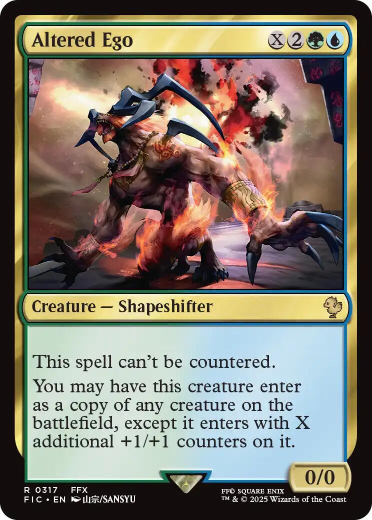 Altered Ego (Surge Foil) [FINAL FANTASY Commander] | I Want That Stuff Brandon