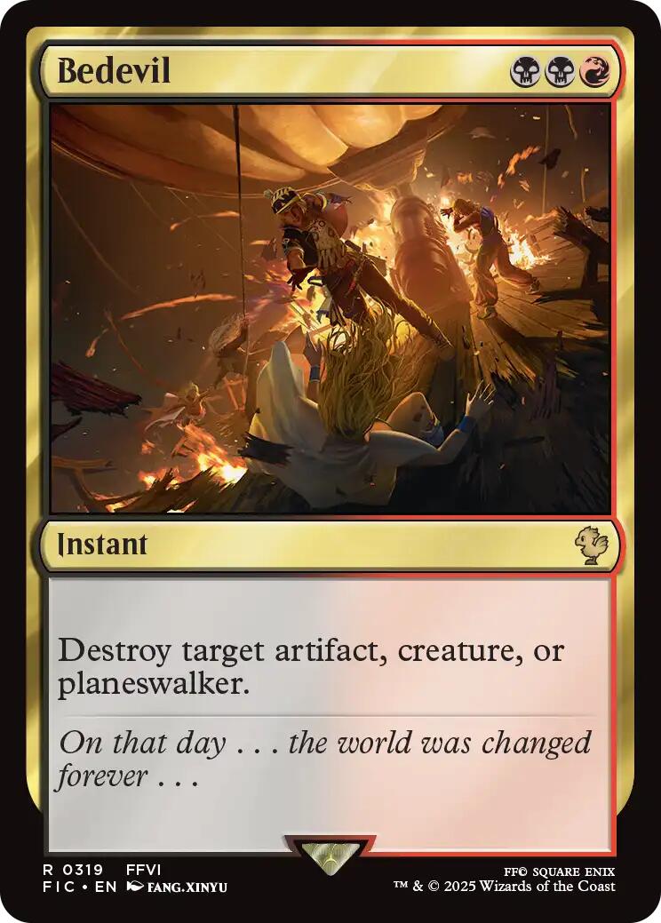 Bedevil (Surge Foil) [FINAL FANTASY Commander] | I Want That Stuff Brandon