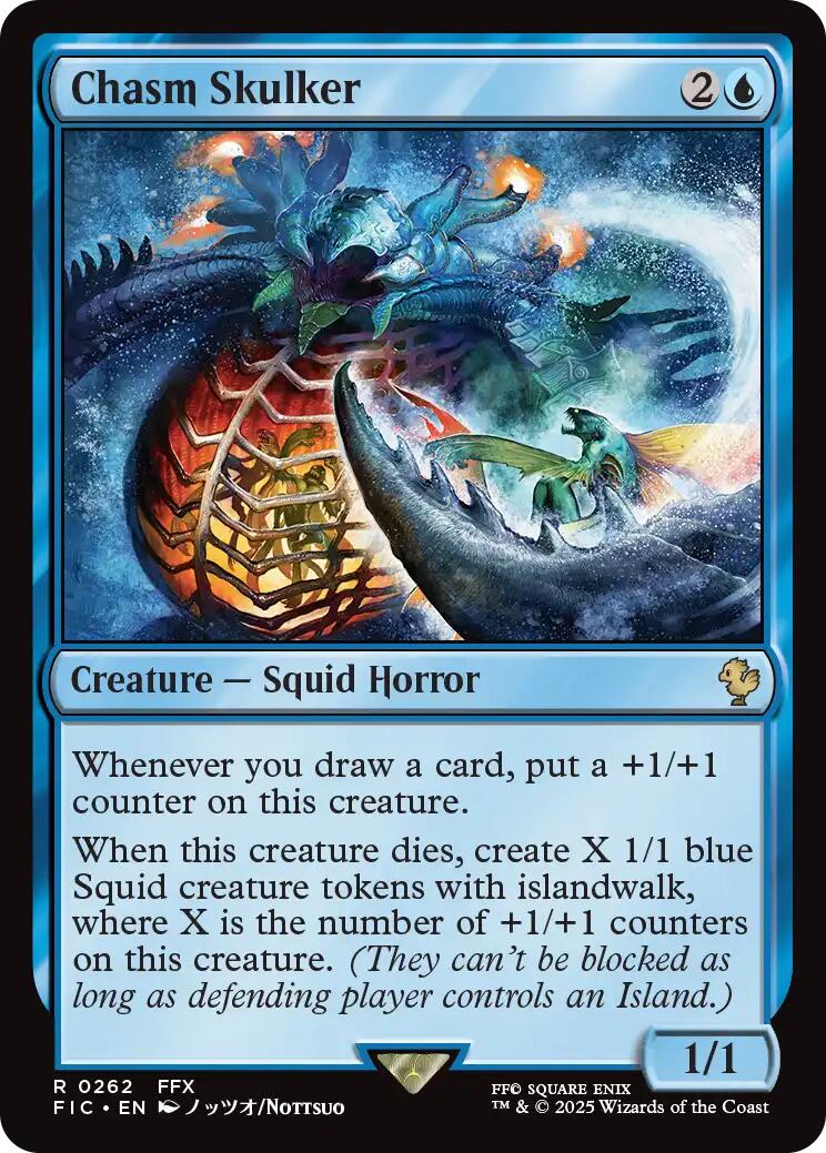 Chasm Skulker (Surge Foil) [FINAL FANTASY Commander] | I Want That Stuff Brandon