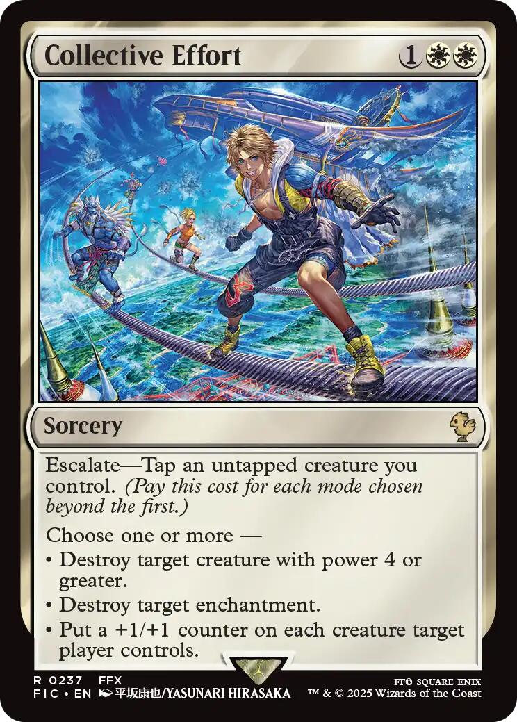 Collective Effort (Surge Foil) [FINAL FANTASY Commander] | I Want That Stuff Brandon