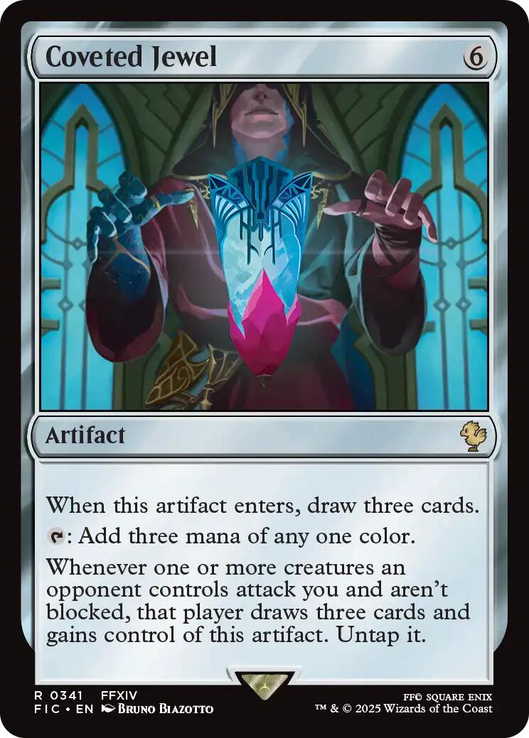 Coveted Jewel (Surge Foil) [FINAL FANTASY Commander] | I Want That Stuff Brandon