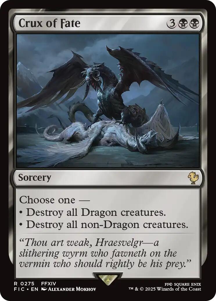 Crux of Fate (Surge Foil) [FINAL FANTASY Commander] | I Want That Stuff Brandon