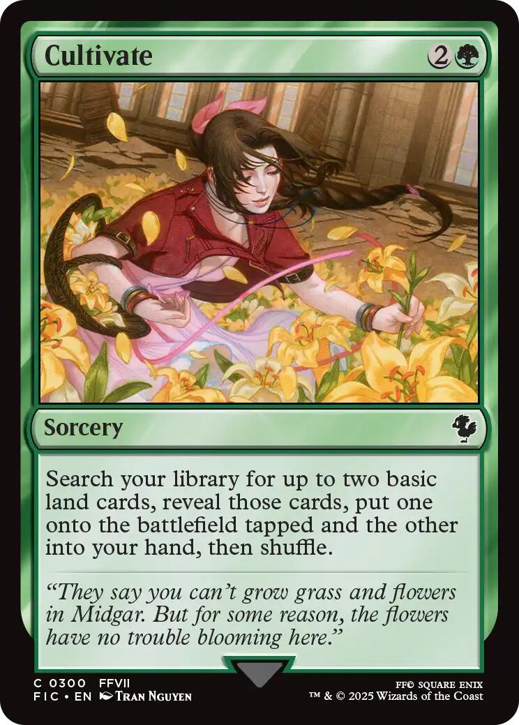 Cultivate (Surge Foil) [FINAL FANTASY Commander] | I Want That Stuff Brandon