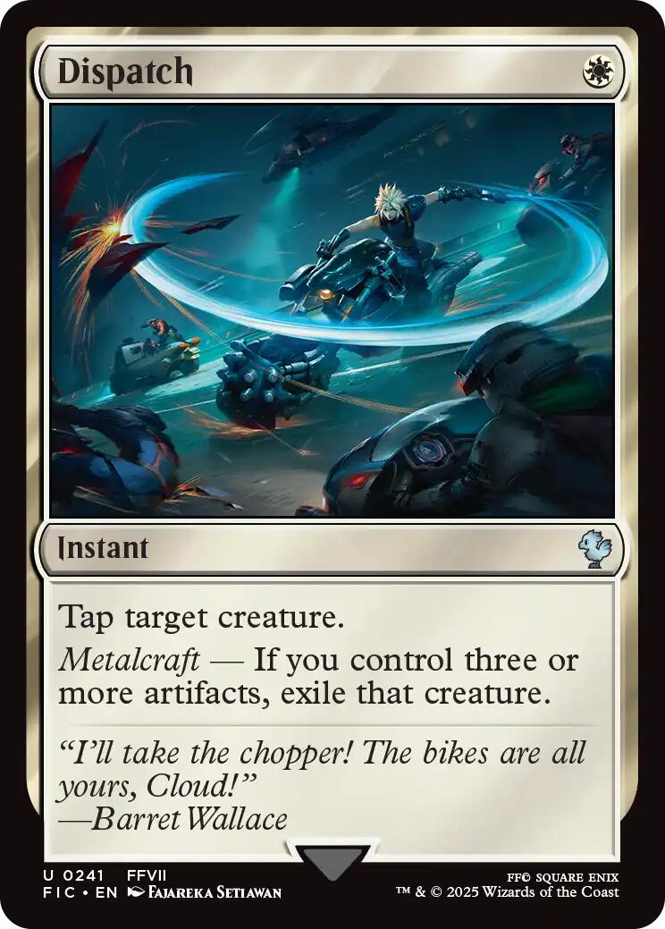 Dispatch (Surge Foil) [FINAL FANTASY Commander] | I Want That Stuff Brandon
