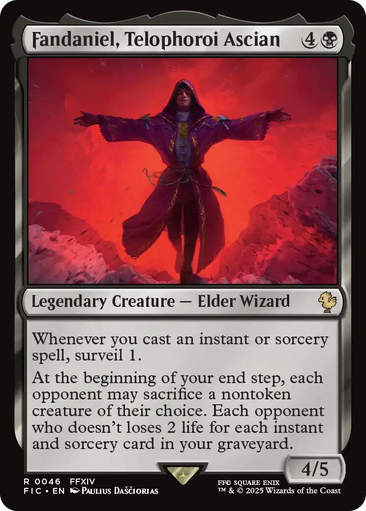 Fandaniel, Telophoroi Ascian (Surge Foil) [FINAL FANTASY Commander] | I Want That Stuff Brandon