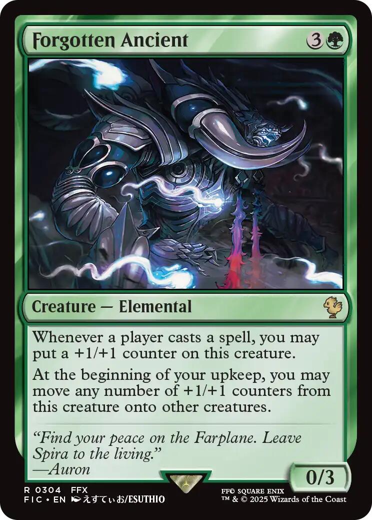 Forgotten Ancient (Surge Foil) [FINAL FANTASY Commander] | I Want That Stuff Brandon