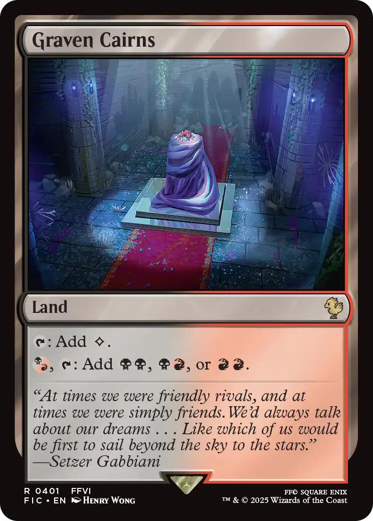 Graven Cairns (Surge Foil) [FINAL FANTASY Commander] | I Want That Stuff Brandon