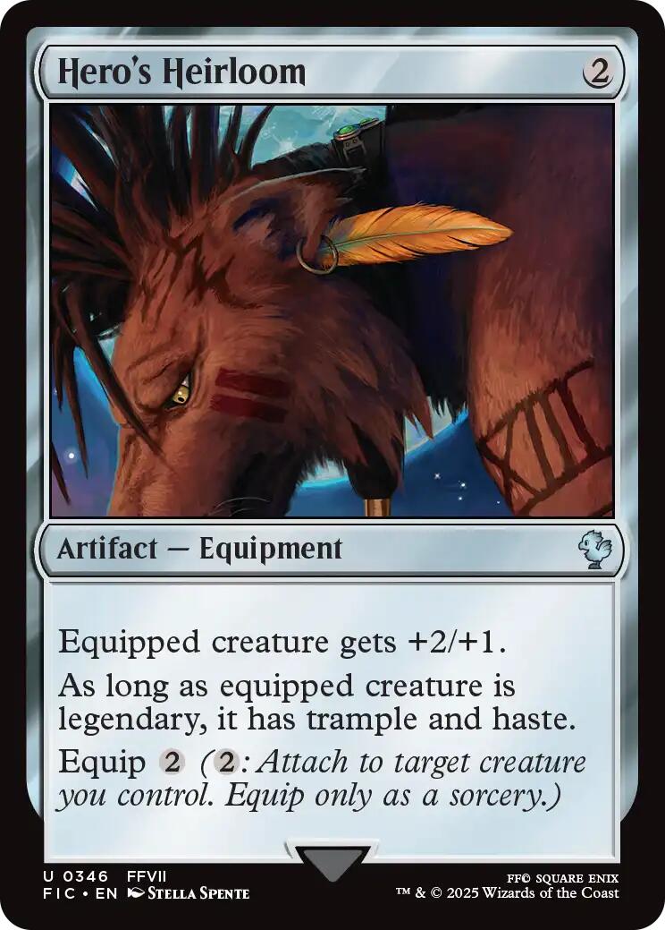 Hero's Heirloom (Surge Foil) [FINAL FANTASY Commander] | I Want That Stuff Brandon