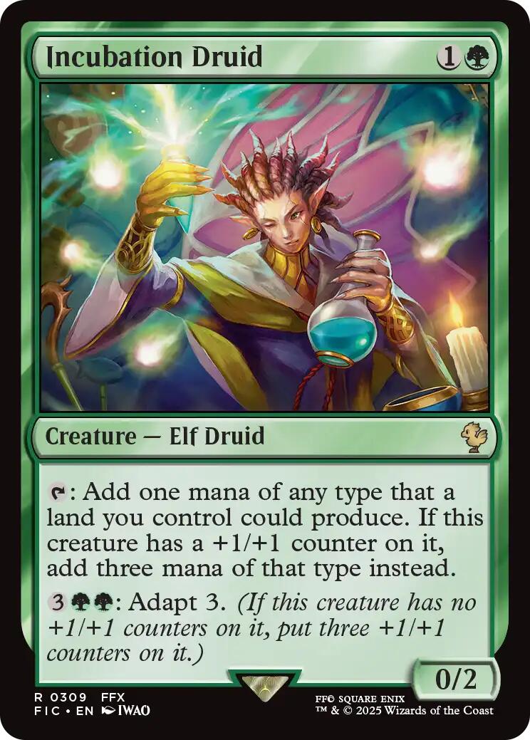 Incubation Druid (Surge Foil) [FINAL FANTASY Commander] | I Want That Stuff Brandon