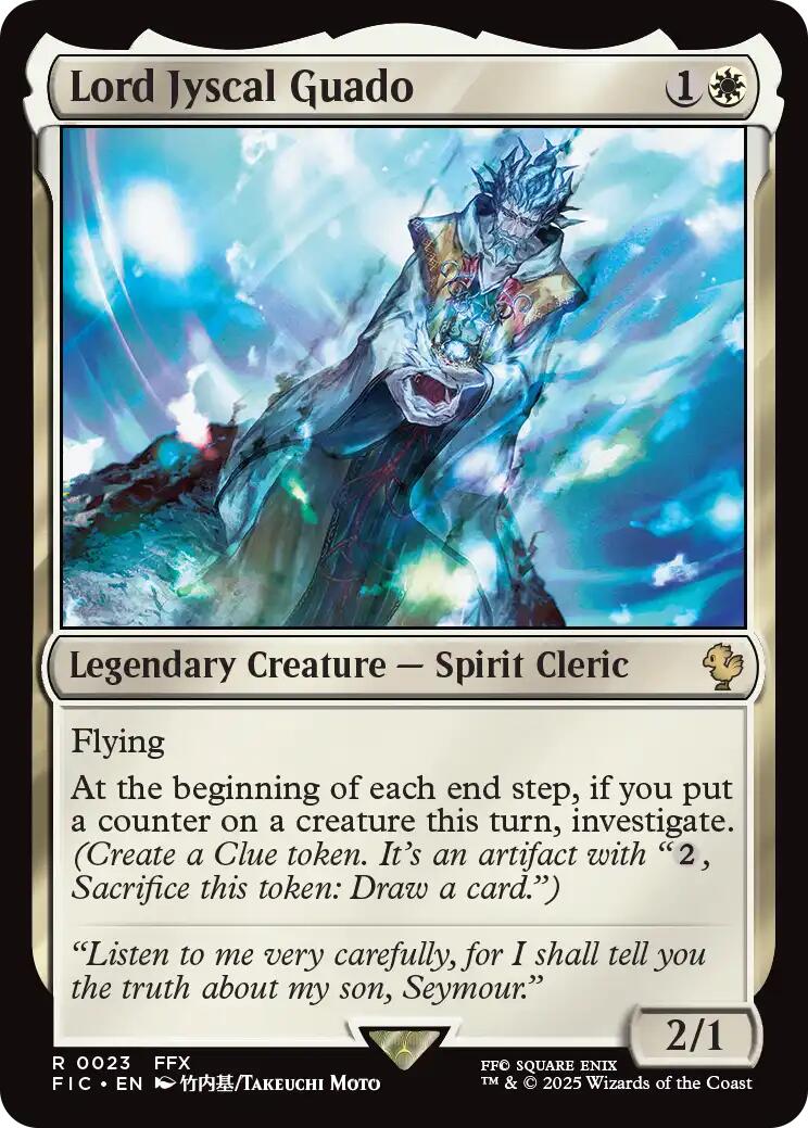Lord Jyscal Guado (Surge Foil) [FINAL FANTASY Commander] | I Want That Stuff Brandon