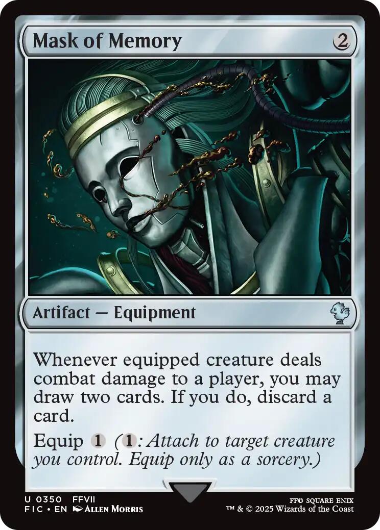 Mask of Memory (Surge Foil) [FINAL FANTASY Commander] | I Want That Stuff Brandon