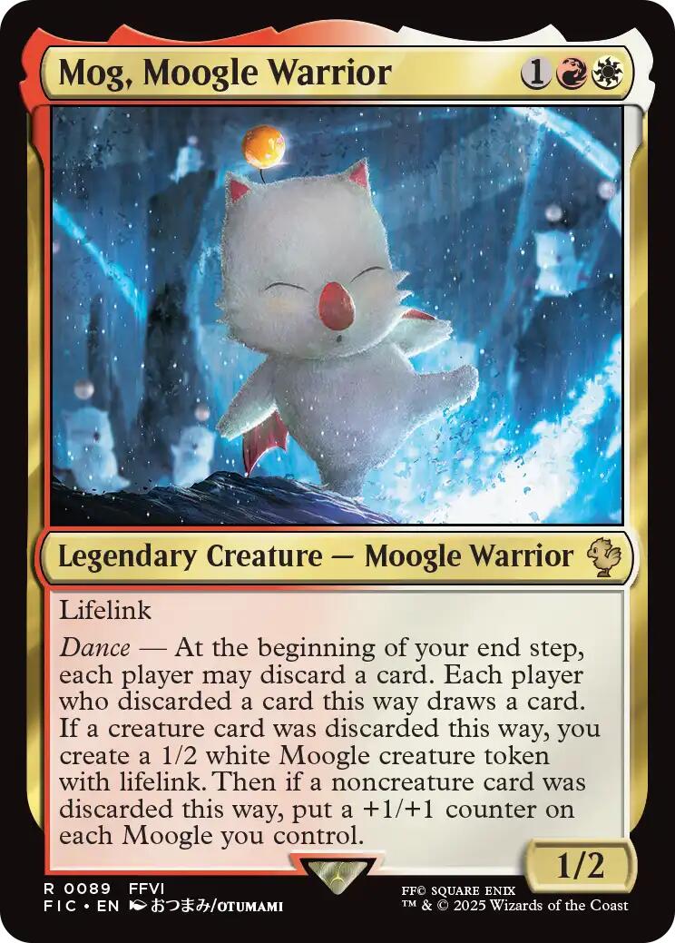 Mog, Moogle Warrior (Surge Foil) [FINAL FANTASY Commander] | I Want That Stuff Brandon