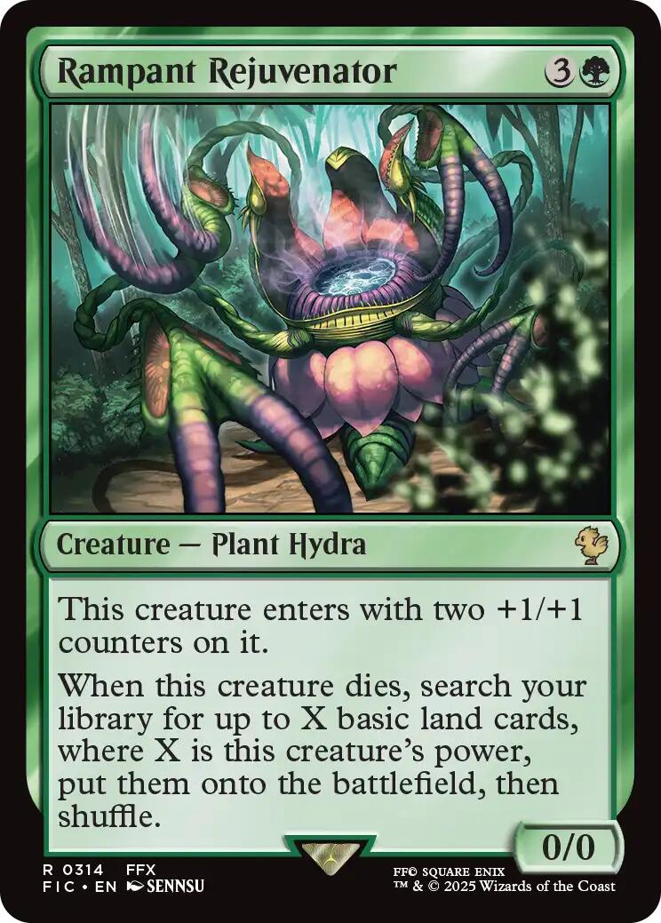 Rampant Rejuvenator (Surge Foil) [FINAL FANTASY Commander] | I Want That Stuff Brandon